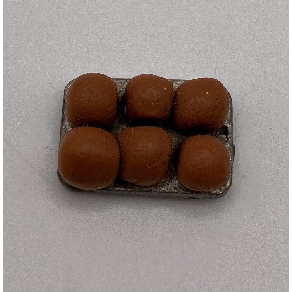 Dollhouse Baked Biscuits on Pan 1:12 Scale Miniature Kitchen Food Bakery